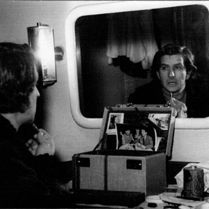 Antonio Annaloro in camerino - Delitto e castigo di Arrigo Pedrollo - Teatro alla Fenice, Venezia, 1953