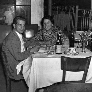 Antonio Annaloro con la moglie Luciana Serafini