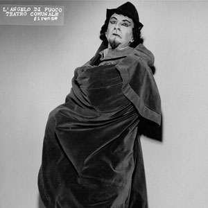 Antonio Annaloro - L'angelo di fuoco di Serghjej Prokofiev - Teatro Comunale, Firenze, 1964