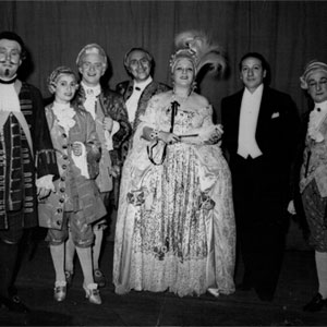Cast - Manon Lescaut di Giacomo Puccini - Teatro dell'Opera, Roma, 1949/50