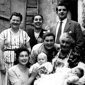 Antonio Annaloro con parenti