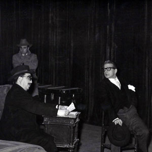 Antonio Annaloro - Il processo di Gottfried von Einem - Teatro San Carlo, Napoli, 1954