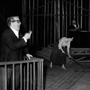 Antonio Annaloro - Il processo di Gottfried von Einem - Teatro San Carlo, Napoli, 1954