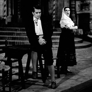 Antonio Annaloro e Gianna Pederzini - Cavalleria rusticana - Teatro dell'Opera, Roma, 1950