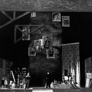 Antonio Annaloro - Il processo di Gottfried von Einem - Teatro San Carlo, Napoli, 1954