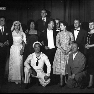 Cast - The Saint of Bleecker Street di Gian Carlo Menotti - Gran Teatro del Liceo, Barcellona, stagione 1947/48