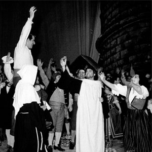 Antonio Annaloro e Luciana Serafini - Mas'Aniello di Jacopo Napoli - Teatro Massimo Bellini, Catania, 1960