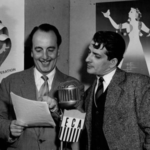 This is Europe - Series VII - Program 3 - Lou Van Burg from Holland and Antonio Annaloro Italy's magnificent tenor - The show presents free Western Europe, working with the United States for peace and prosperity in a free world - 1951