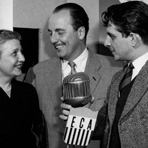 This is Europe - Series VII - Program 3 - Blanka Glossy from Austria, Lou Van Burg from Holland, Antonio Annaloro Italy's magnificent tenor - The show presents free Western Europe, working with the United States for peace and prosperity in a free world - 1951