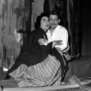 Antonio Annaloro e Luciana Serafini - Mas'Aniello di Jacopo Napoli - Teatro Massimo Bellini, Catania, 1960