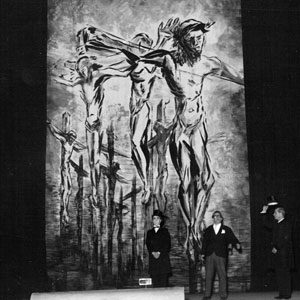 Antonio Annaloro - Il processo di Gottfried von Einem - Teatro San Carlo, Napoli, 1954